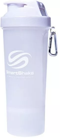 Шейкер Smart Shaker Slim 500 мл Pure White (7350057182109)