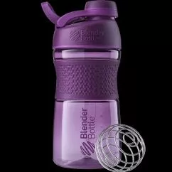 Спортивная бутылка-шейкер BlenderBottle SportMixer с шариком Twist 590 мл Сливовая (Twist 20oz Plum)