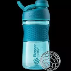 Спортивна пляшка-шейкер BlenderBottle SportMixer з кулькою Twist 590 мл Бірюзова (Twist 20oz Teal)