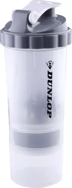 Шейкер Dunlop Fitness shaker bottle 550 мл Серый (D35847-g)