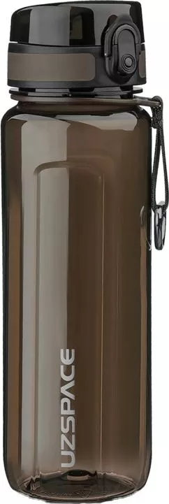 Бутылка для воды Uzspace U-type 750 мл Черная (6955482372876)