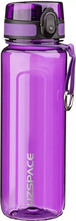 Бутылка для воды Uzspace U-type 750 мл Фиолетовая (6955482372852)