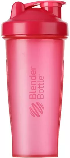 Шейкер спортивный Blender Bottle Classic 820 мл Розовый (Classic 28 oz Pink Fl)