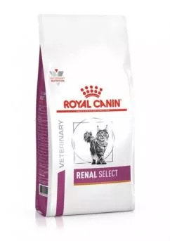 Сухой лечебный корм при почечной недостаточности для взрослых кошек Royal Canin Renal Select 400 г (3182550917360)