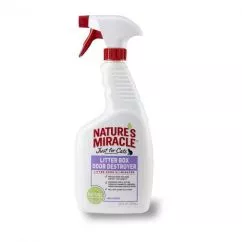 Винищувач запаху для котячих туалетів Nature's Miracle Litter Box Odor DESTROYER 709 мл, спрей (018065055521)