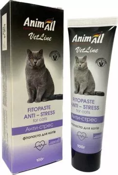 Фітопаста для котів AnimAll VetLine Антистрес 100г
