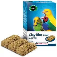 Мінеральний блок Versele-Laga Orlux Clay Bloc Mini з глиною для дрібних птахів 540 г (241000)