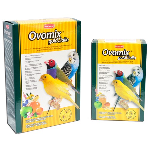 Повсякденний корм для декоративних птахів Padovan Ovomix Gold Giallo 300 г (PP00194)