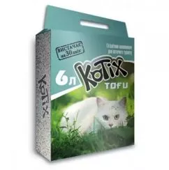 Гранулированный наполнитель Kotix Tofu Classic 6 л