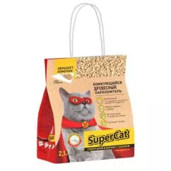 Древесный наполнитель Super Cat 2,1 кг