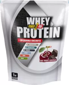 Протеїн Power Pro Whey Protein 1 кг Вишня в шоколаді (4820113923531)