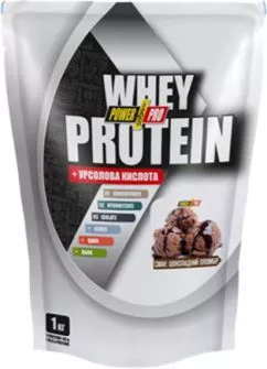 Протеїн PowerPro Whey Protein 1 кг Шоколадний пломбір (4820214004092)