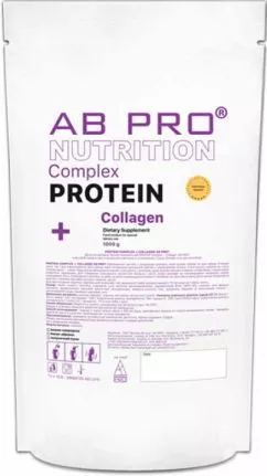 Протеїн комплексний AB PRO PROTEIN COMPLEX + COLLAGEN 1000 г (PCC1000ABSP202)