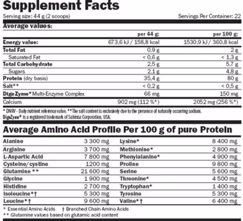 Протеин AMIX Micellar Casein – 1000 г Forest fruits (8594159534872) - фото №2