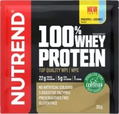 Протеїн Nutrend 100% Whey Protein 30 г Карамельний лате (8594014869576)