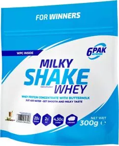 Білкова добавка 6Pak Milky Shake Whey 300 г Лате (5902811803397)