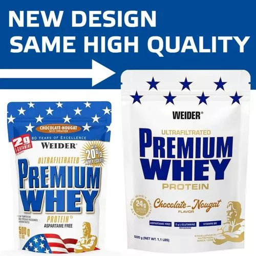 Протеїн Weider Premium Whey Protein 500 г Ваніль-Карамель (4044782300350) - фото №2