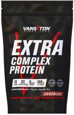 Протеїн Vansiton EXTRA 450 г Chocolate (4820106590924)