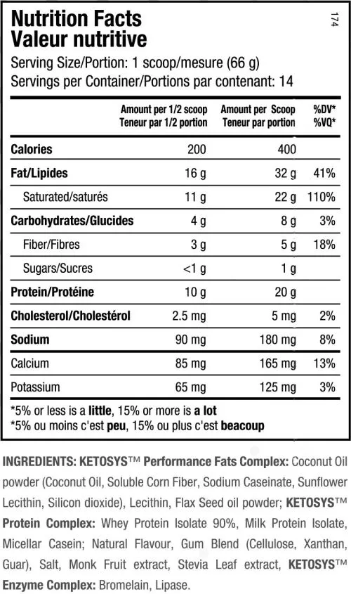 Протеин ANS Performance Ketosys Natural Ketogenic 924 г Шоколад (659153875838) - фото №2