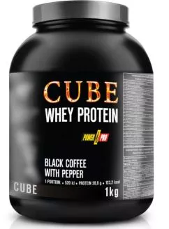 Протеїн Power Pro Cube Whey Protein, 1 кг Кава з перцем (347801)