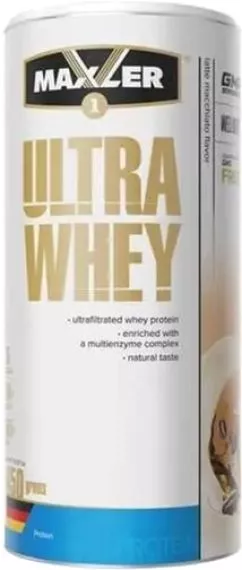 Протеїн Maxler Ultra Whey Lactose Free 900 грам зі смаком кокоса (4260122321551)