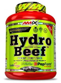 Протеїн Amix Hydro Beef 2000 г Шоколад Карамель Горіх (8594159538405)