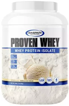 Протеїн Gaspari Nutrition Proven Whey 1814 г Ваніль (646511032088)