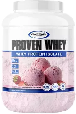 Протеин Gaspari Nutrition Proven Whey 1814 г Клубника (646511032095)