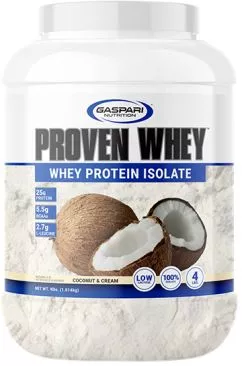 Протеїн Gaspari Nutrition Proven Whey 1814 г Кокос (646511032101)
