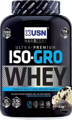 Протеин USN Iso Gro Whey 2000 г Печенье с кремом (6009706095581)