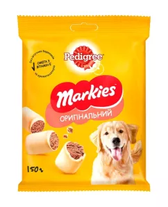 Pedigree Markies Мясное печенье для собак средних и крупных пород 150 г