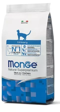 Monge Urinary Rich in Chicken 1,5 кг сухой корм для котов