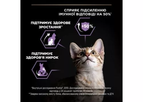 Сухий корм для кошенят Pro Plan Original Kitten Chicken 1,5 кг (курка) (7613036505178) - фото №4