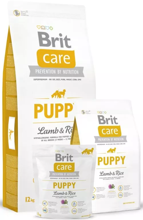 Brit Care Puppy Lamb and Rice 3 kg сухий корм для цуценят всіх порід - фото №4