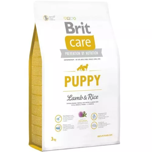 Brit Care Puppy Lamb and Rice 3 kg сухий корм для цуценят всіх порід