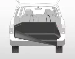 Килимок Trixie для багажнику авто захисний, чорний, 2,10х1,75 м (текстиль) (13204)