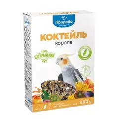 Корм Природа Коктейль «Корела» для средних попугаев, 500 г