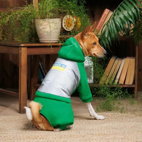 Костюм Pet Fashion «Leaf» для собак, розмір L, зелений (лімітована серія) - фото №3