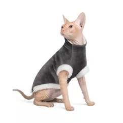 Светр Pet Fashion «Tom» для кота, розмір L, сірий