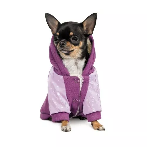 Толстовка Pet Fashion «Lilac» для девочек, размер M, сиреневая (лимитированная серия) - фото №2