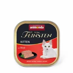 Animonda Vom Feinsten с говядиной, 100 г влажный корм для котят