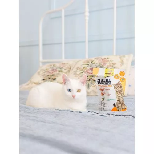 GimCat Nutri Pockets Ласощі для котів Мультивітамін мікс 150 г (G-419251/400693) - фото №4