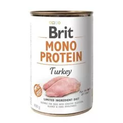 Влажный корм для собак Brit Mono Protein Turkey 400 г (индейка) (100838/100060/9780)