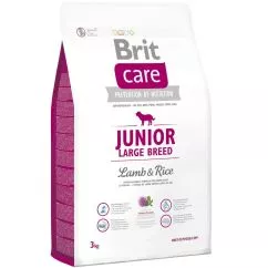 Brit Care Junior Large Breed Lamb and Rice 3 kg сухий корм для цуценят та молодих собак великих порі