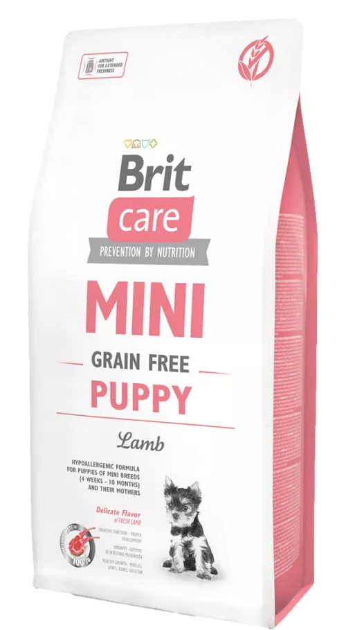 Brit Care Mini Puppy Lamb 7 kg сухий корм для цуценят і молодих собак мініатюрних порід