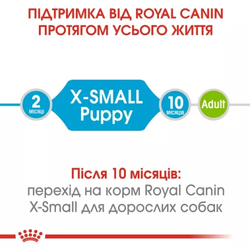 Royal Canin Xsmall Puppy 3 kg сухой корм для щенков мелких пород - фото №4