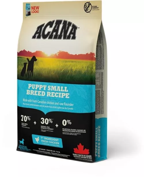Acana Puppy Small Breed 2 kg сухой корм для щенков и молодых собак мелких пород - фото №3