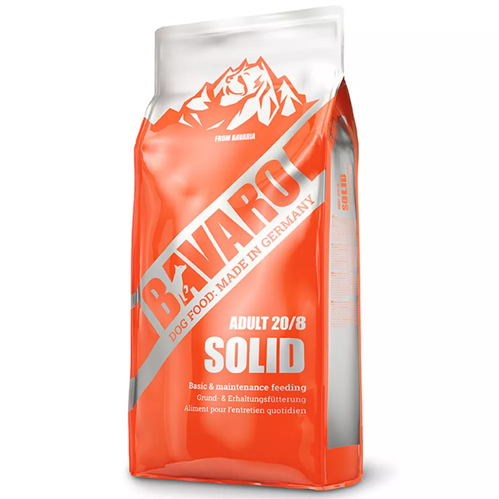 Bavaro Solid 20/8 18 kg (домашній птах) сухий корм для собак для дорослих собак Bavaro Solid 20/8 18 kg (домашній птах) сухий корм для собак для дорослих собак