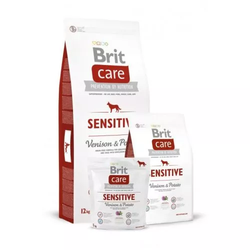 Brit Care Sensitive Venison & Potato 3 kg сухий корм для собак із чутливим травленням - фото №4