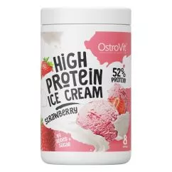 Протеїнове морозиво OstroVit High Protein Ice Cream 400 г Полуниця (5903933906904)